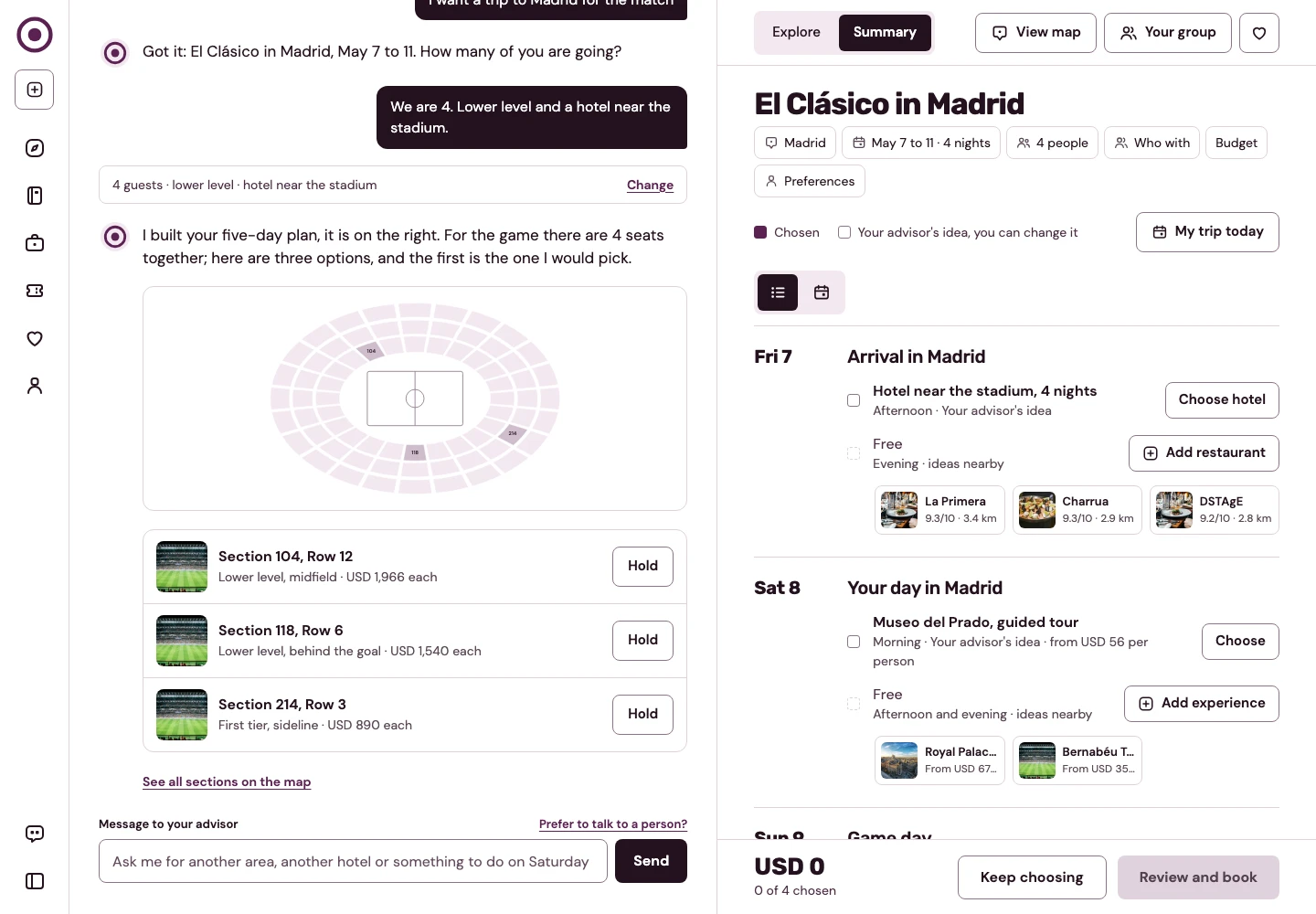 AI Trip Planner — summary